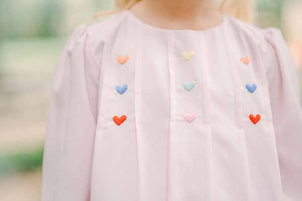 Pre-Order Cherub Heart Dress - Born Childrens Boutique
