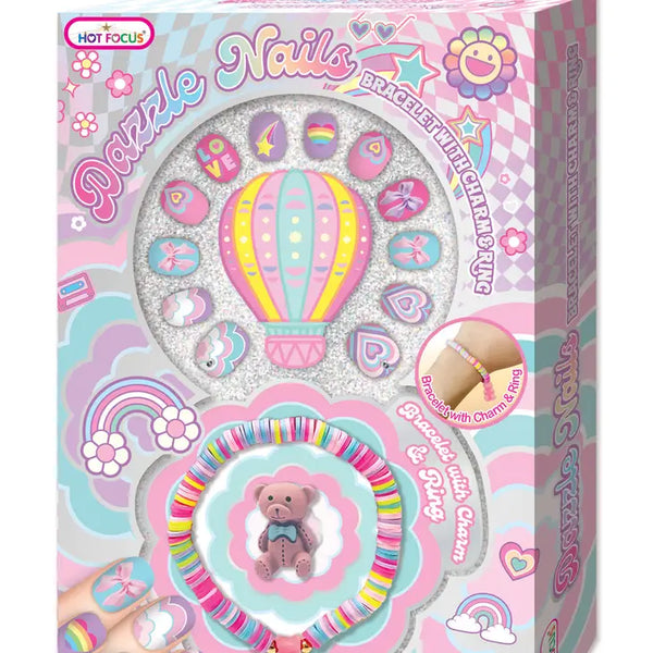 Dazzle Nails, Rainbow - Born Childrens Boutique