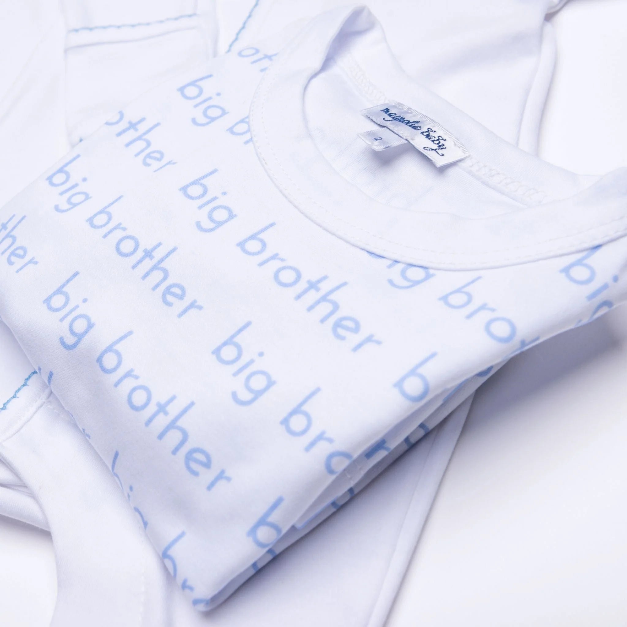 Big Brother Print Long Pajamas - Born Childrens Boutique