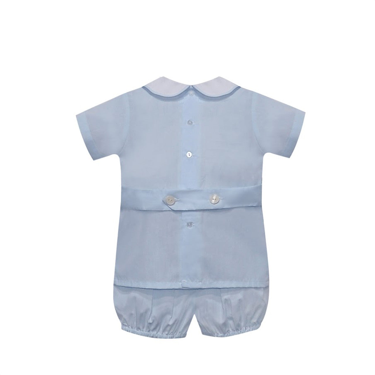 Shay Apron Short Set - Soldier - Born Childrens Boutique