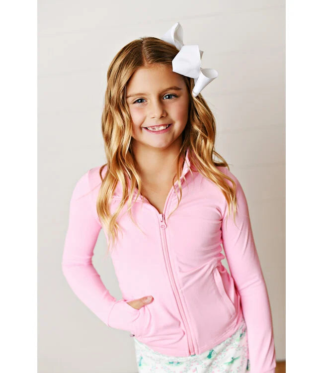 Bubblegum Pink Active Jacket - Born Childrens Boutique