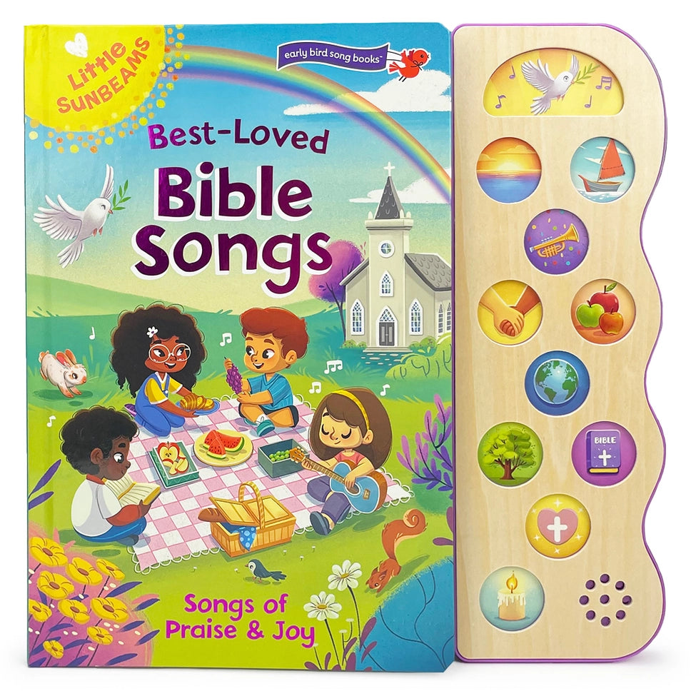 Best Loved Bible Songs Interactive Sound Book - Born Childrens Boutique