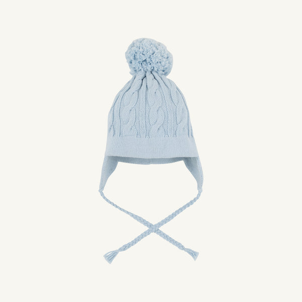 Parrish Pom Pom Hat - Buckhead Blue - Born Childrens Boutique