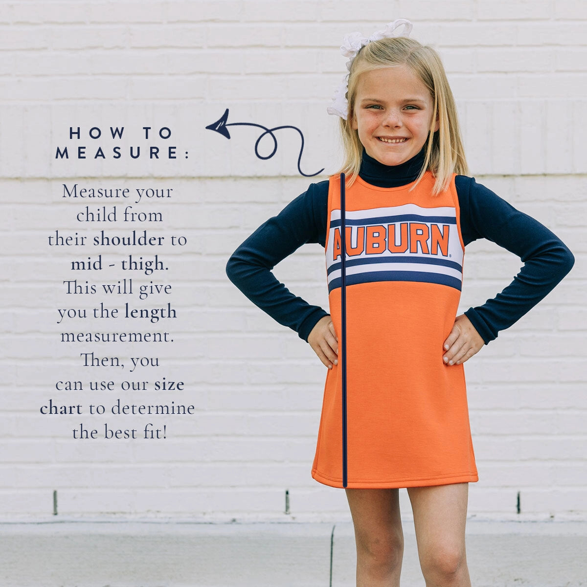 Auburn Navy Classic Cheer Dress