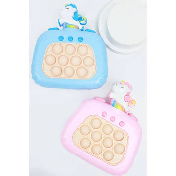 Unicorn Quick Push Light Up Pop Game - Born Childrens Boutique
