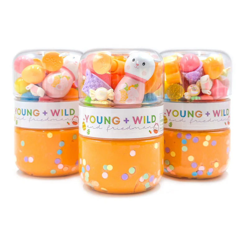 Easter Bunny Grab & Go Dough Jar - Born Childrens Boutique