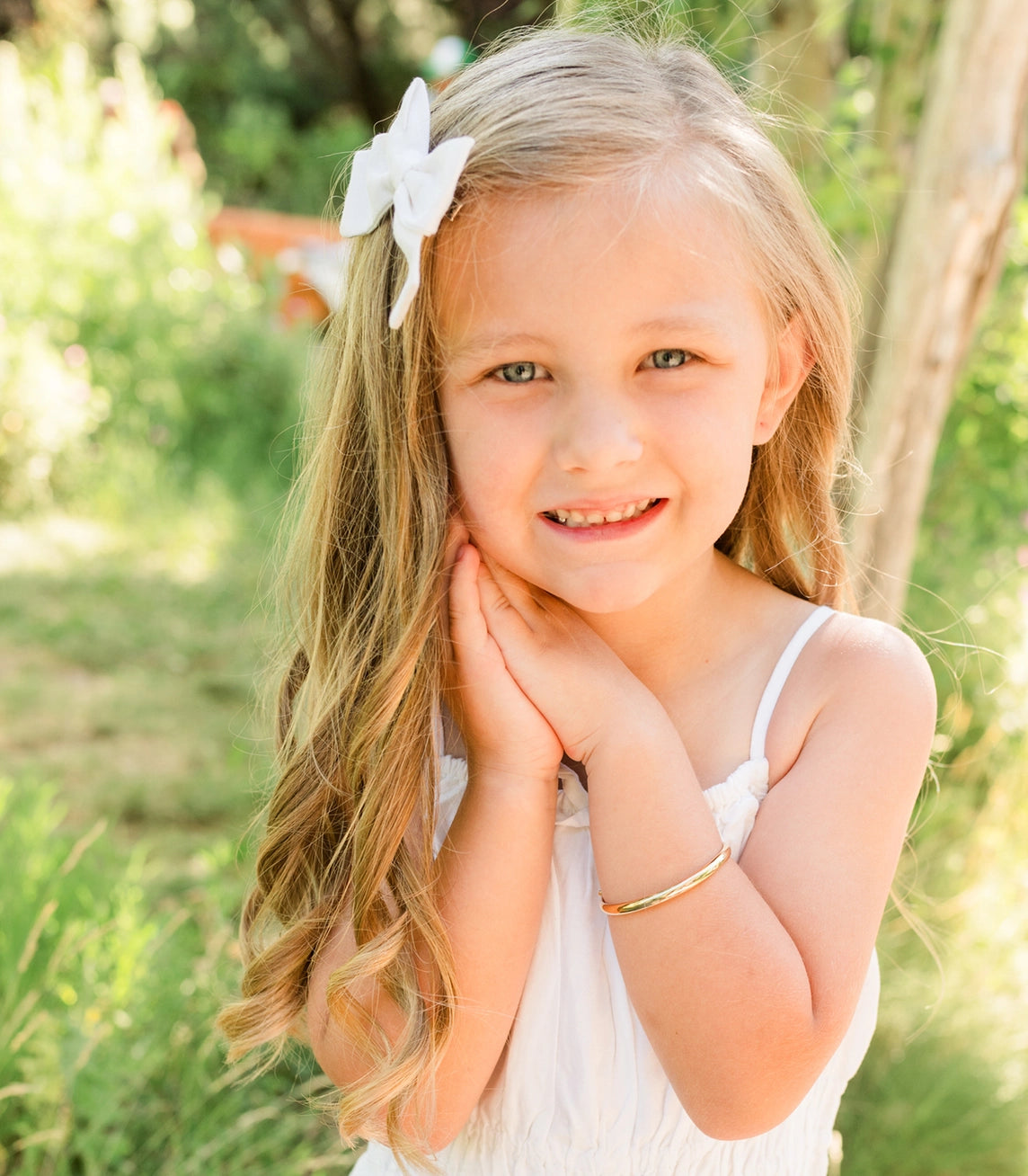 Classic Silver Bangle Bracelets - Born Childrens Boutique