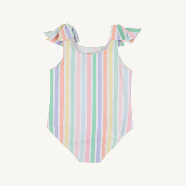 Edisto Beach Bathing Suit - Southampton Stripe - Born Childrens Boutique