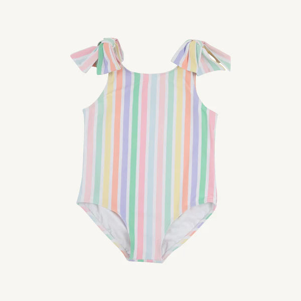 Edisto Beach Bathing Suit - Southampton Stripe - Born Childrens Boutique