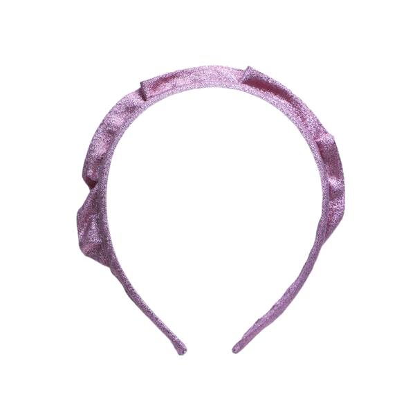 Metallic Crown Headband, Lavender - Born Childrens Boutique