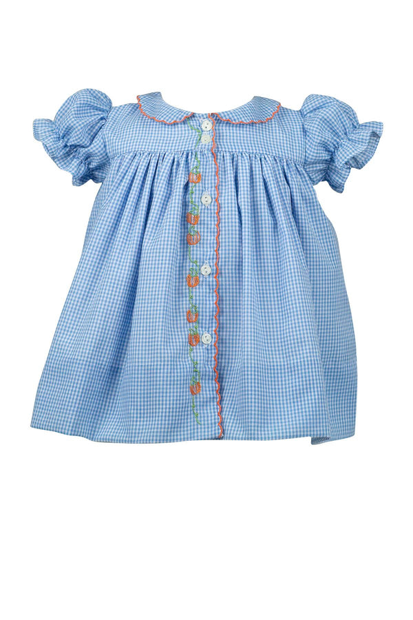 Pre-Order Perry Pumpkin Patch Dress - Born Childrens Boutique