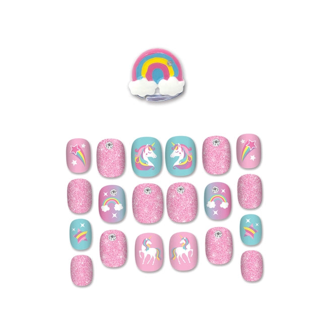 Pop Glamour Nails, Unicorn - Born Childrens Boutique