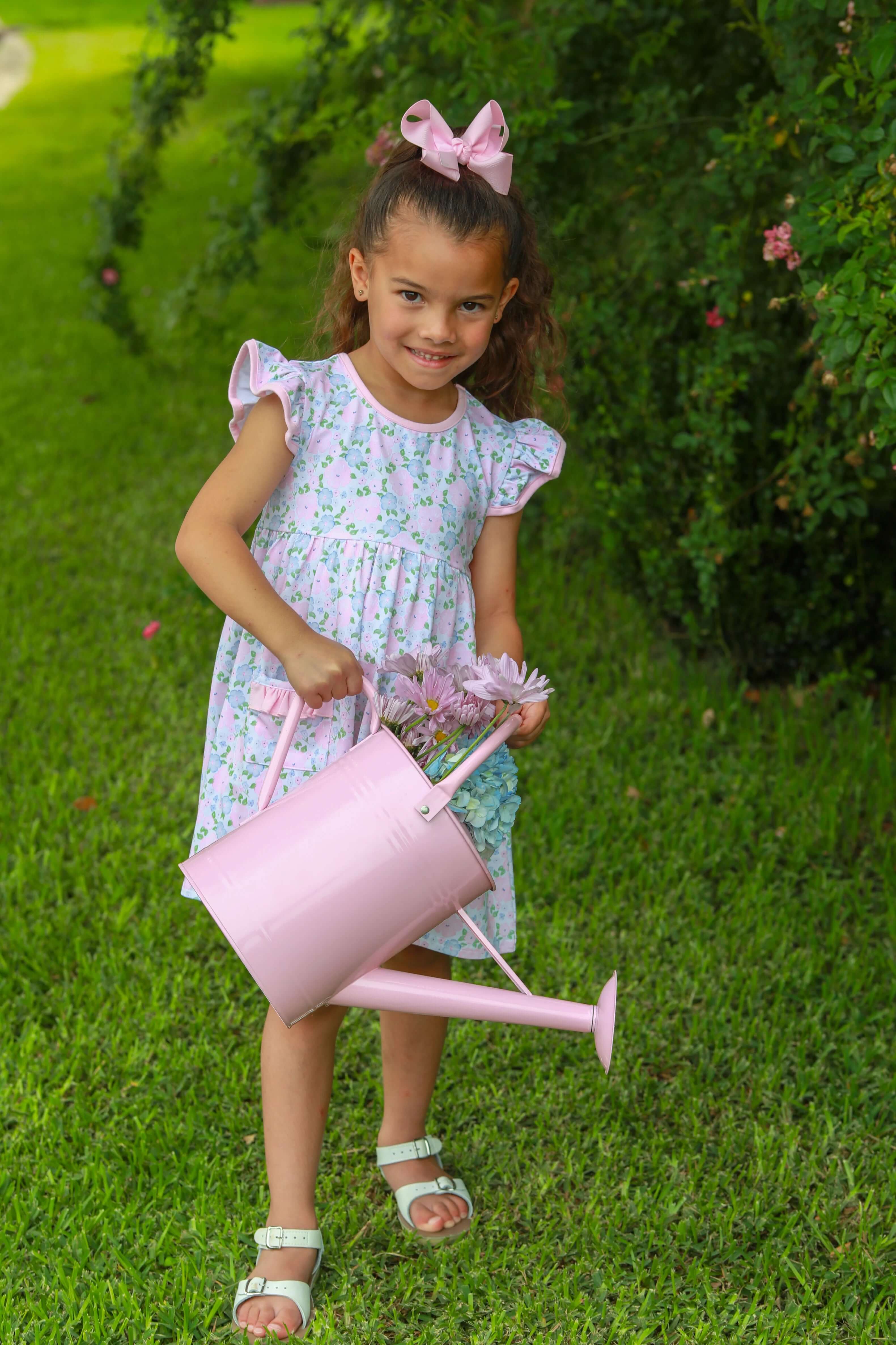 Floral Blossoms Dress - Born Childrens Boutique