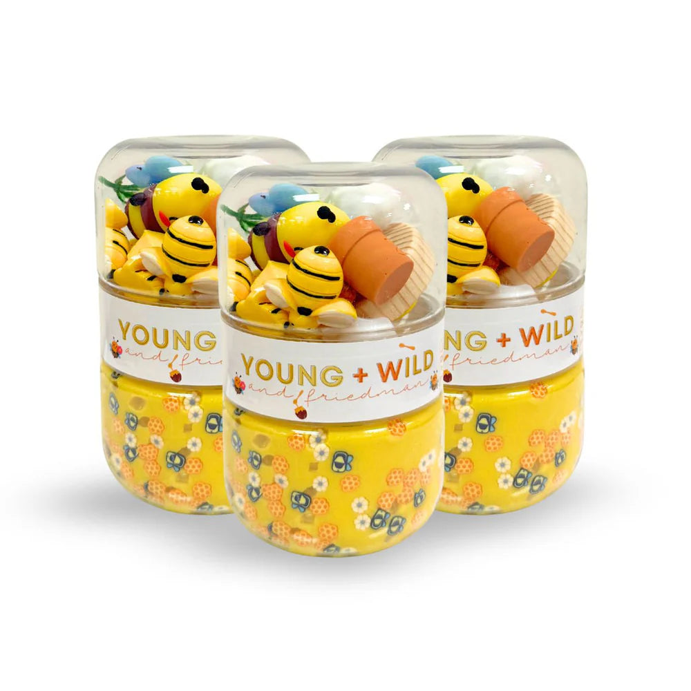 Honey Bee Grab & Go Dough Jar - Born Childrens Boutique