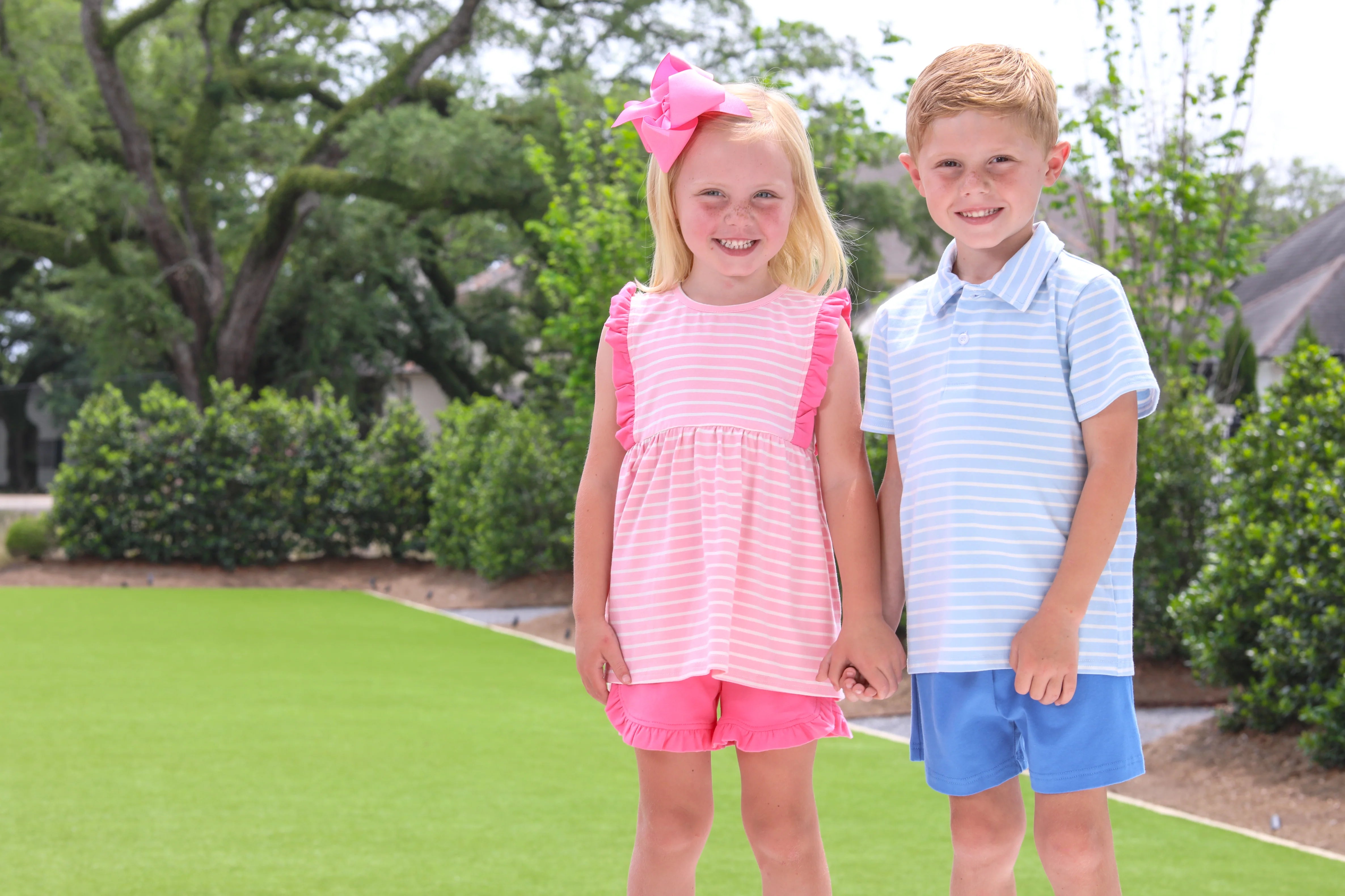 Henry Polo - Sky Blue Stripe - Born Childrens Boutique