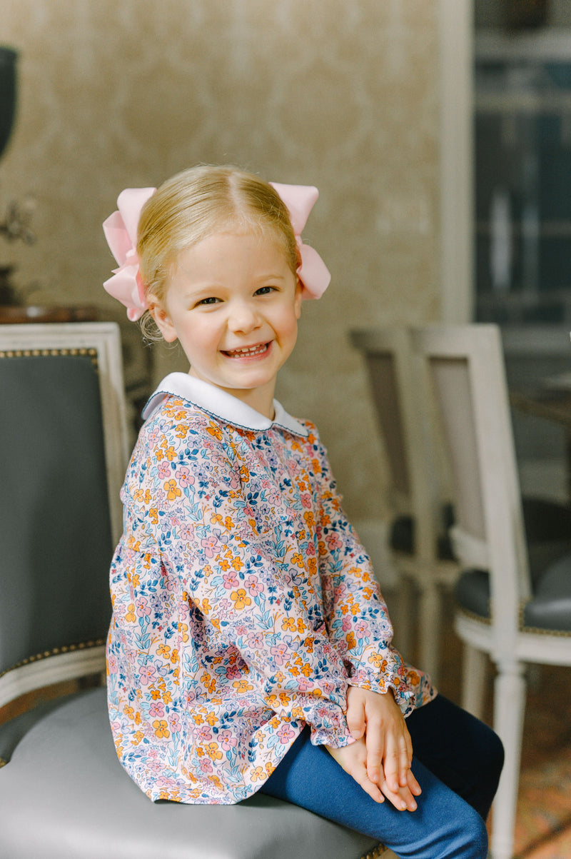 Pre-Order Pansy Floral Tunic Set - Born Childrens Boutique
