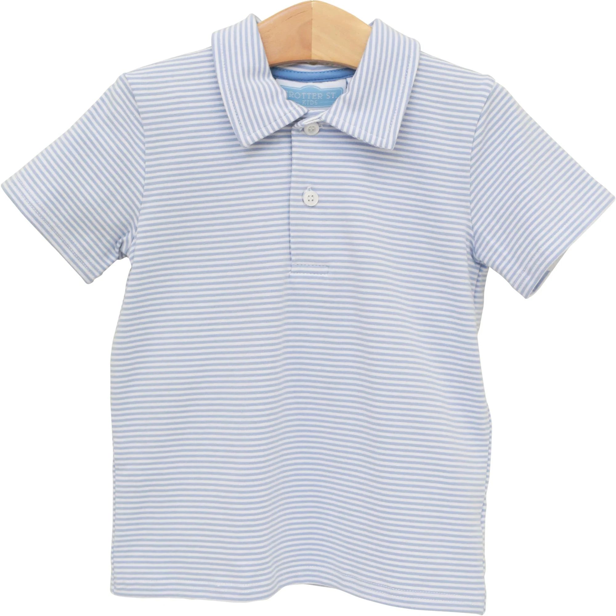 Henry Polo - Dusty Blue Stripe - Born Childrens Boutique