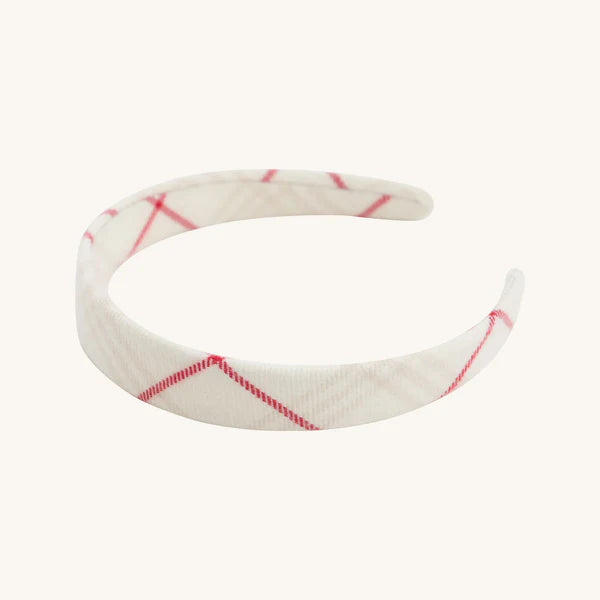 Hold Your Hair Headband - Oak Park Plaid - Born Childrens Boutique