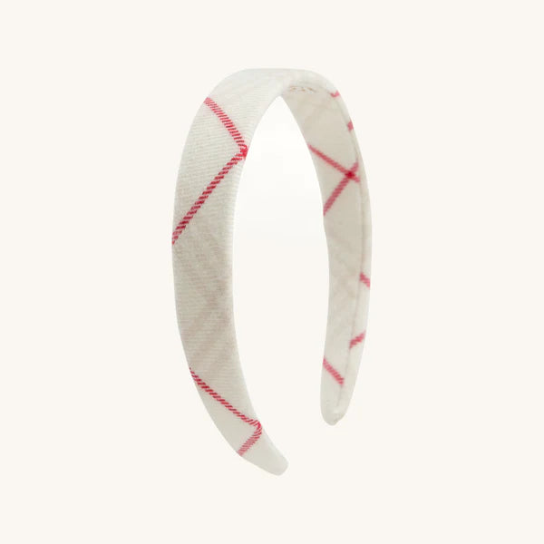 Hold Your Hair Headband - Oak Park Plaid - Born Childrens Boutique