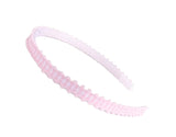 Pink Picot Ribbon Headband - Born Childrens Boutique