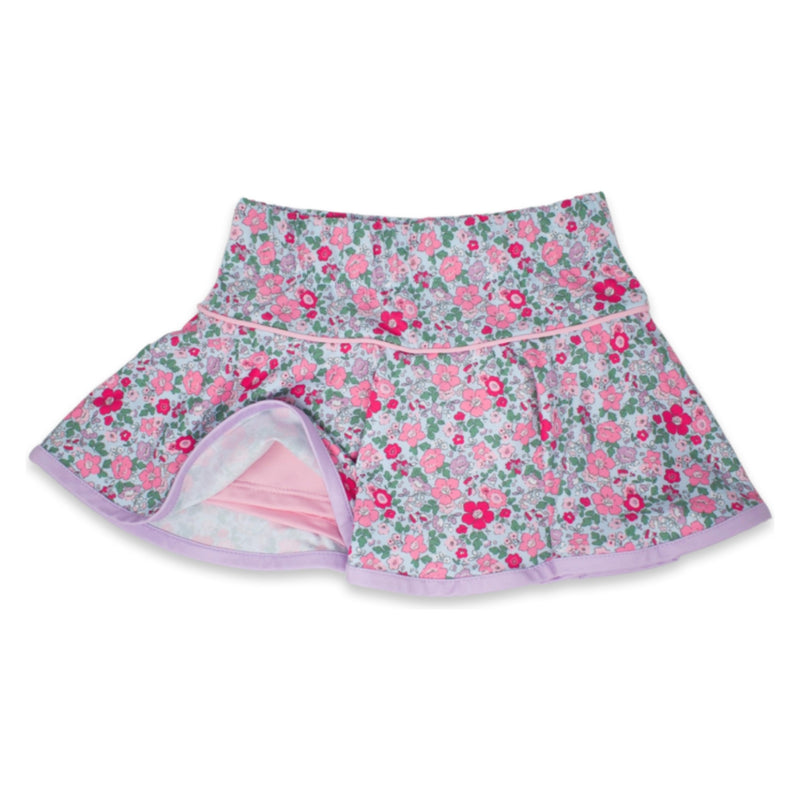 Pre-Order Quinn Skort - Custom Floral - Born Childrens Boutique