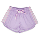 Pre-Order Annie Short - Lavender w/ Light Pink Buff Check - Born Childrens Boutique