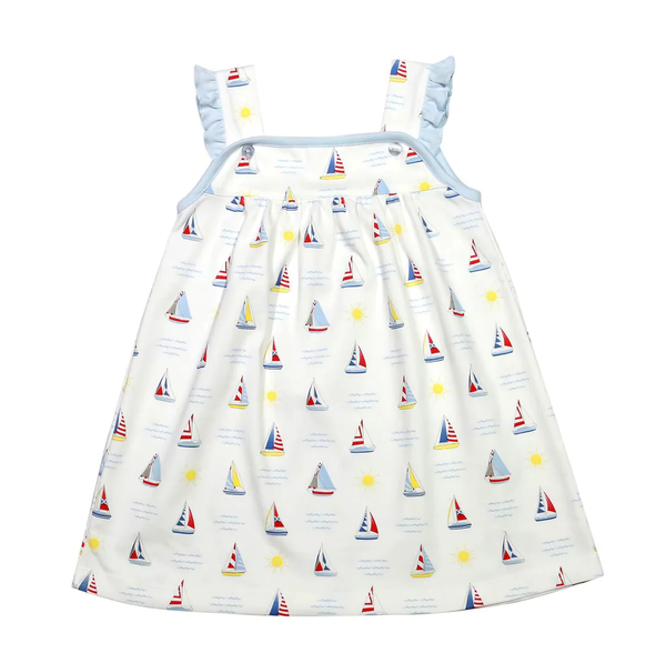 Baby Loren Sail Away Dress - Born Childrens Boutique