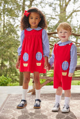 Madison Jumper Set - Hot Air Balloon - Born Childrens Boutique