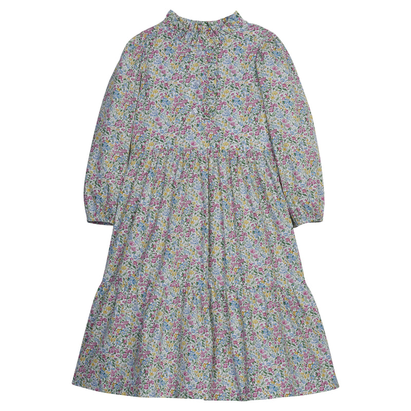 Tiered Midi Dress - Green Gables Floral - Born Childrens Boutique