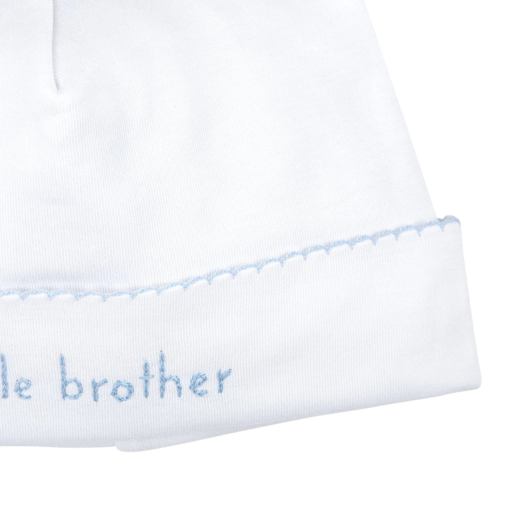 Little Brother Embroidered Hat - Born Childrens Boutique
