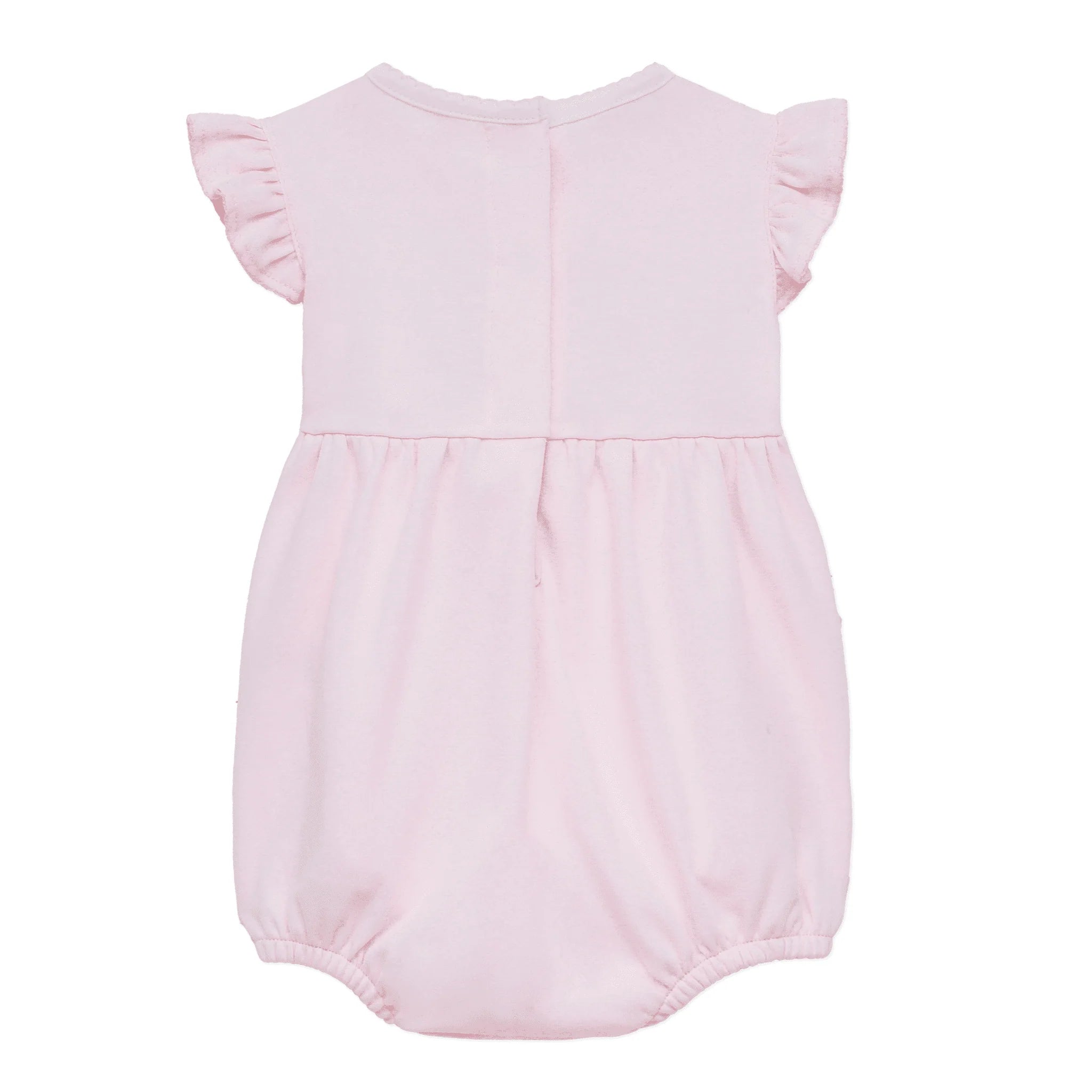 Little Duckling Classic Smocked Bubble Pink - Born Childrens Boutique