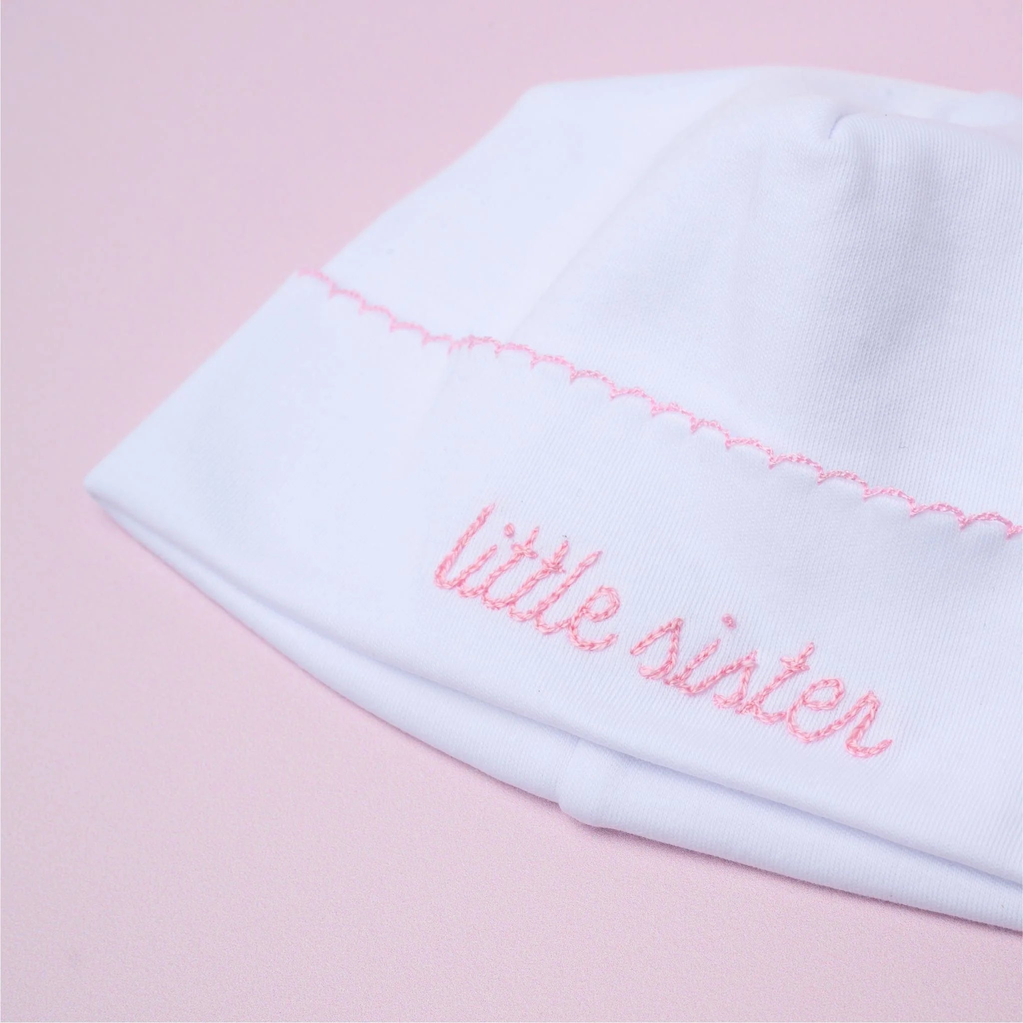 Little Sister Emb Hat - Born Childrens Boutique