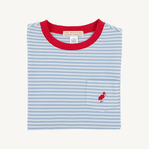 LS Carter Crewneck Barrington Blue Stripe