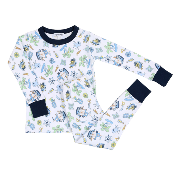 Magnolia Baby Pirate's Treasure Long Pajama NV - Born Childrens Boutique