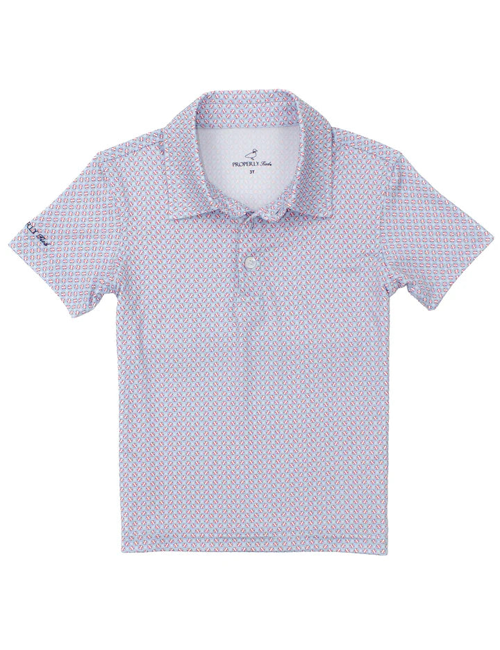 Inlet Polo Fastball - Born Childrens Boutique