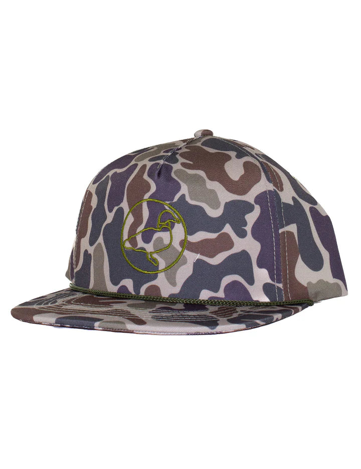Youth Sportsman Rope Hat Vintage Camo