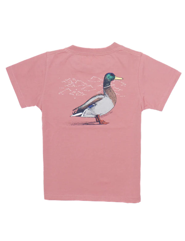 Duck Short Sleeve - Salmon - Born Childrens Boutique