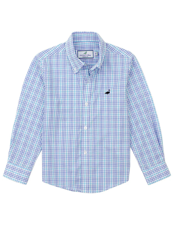 Seasonal Sportshirt Deane Check - Born Childrens Boutique