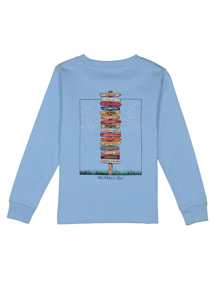 LS Southeastern Showdown LD Light Blue - Born Childrens Boutique