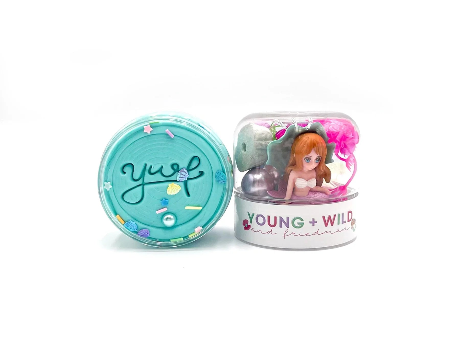 Mermaid Grab & Go Dough Jar - Born Childrens Boutique
