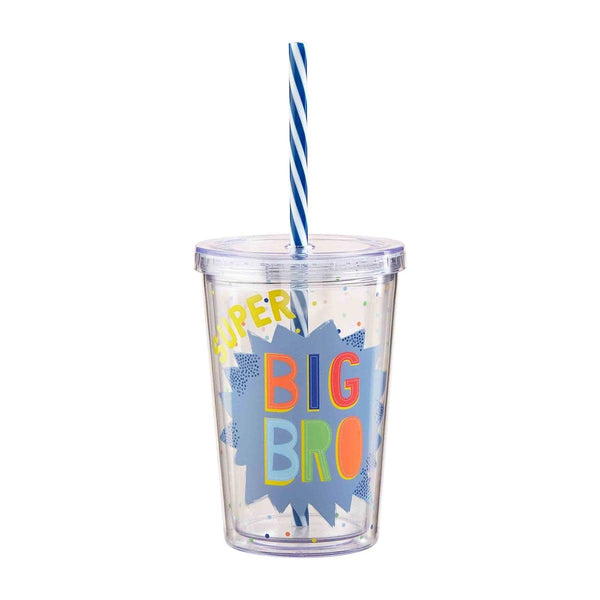 Blue Big Brother Tumbler - Born Childrens Boutique