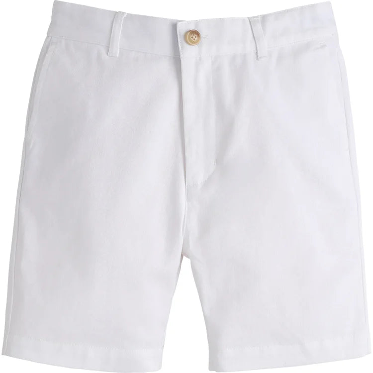 Classic Short - White Twill - Born Childrens Boutique