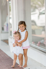 Pre-Order Keeley Bubble - Scalloped Floral - Born Childrens Boutique