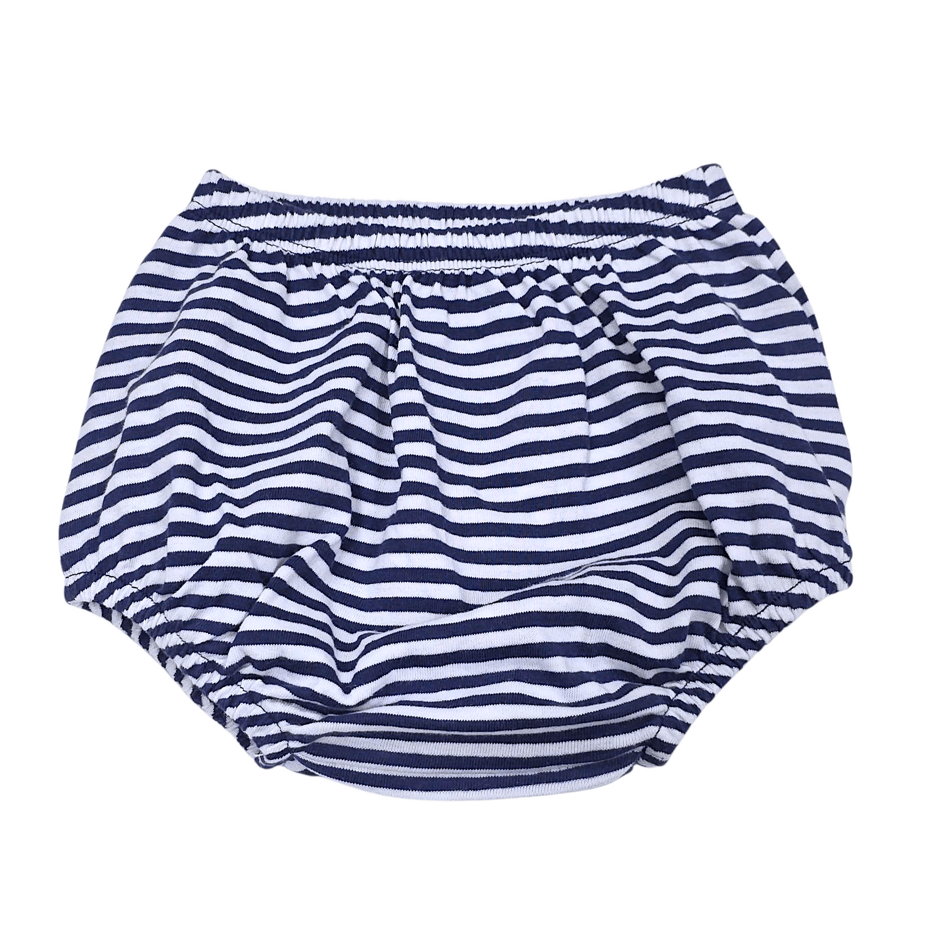 Boy Diaper Cover Dark Royal Stripe - Born Childrens Boutique