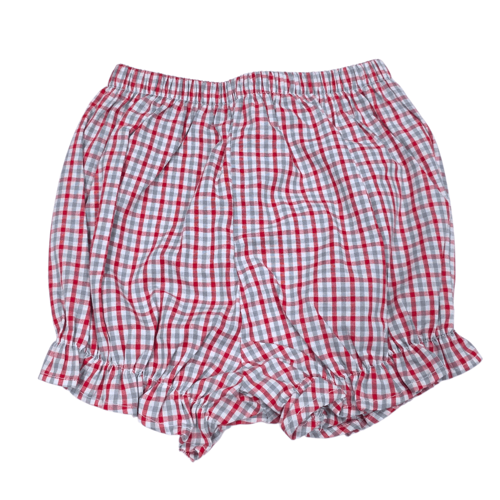 Girl Diaper Covers Red/Grey - Born Childrens Boutique