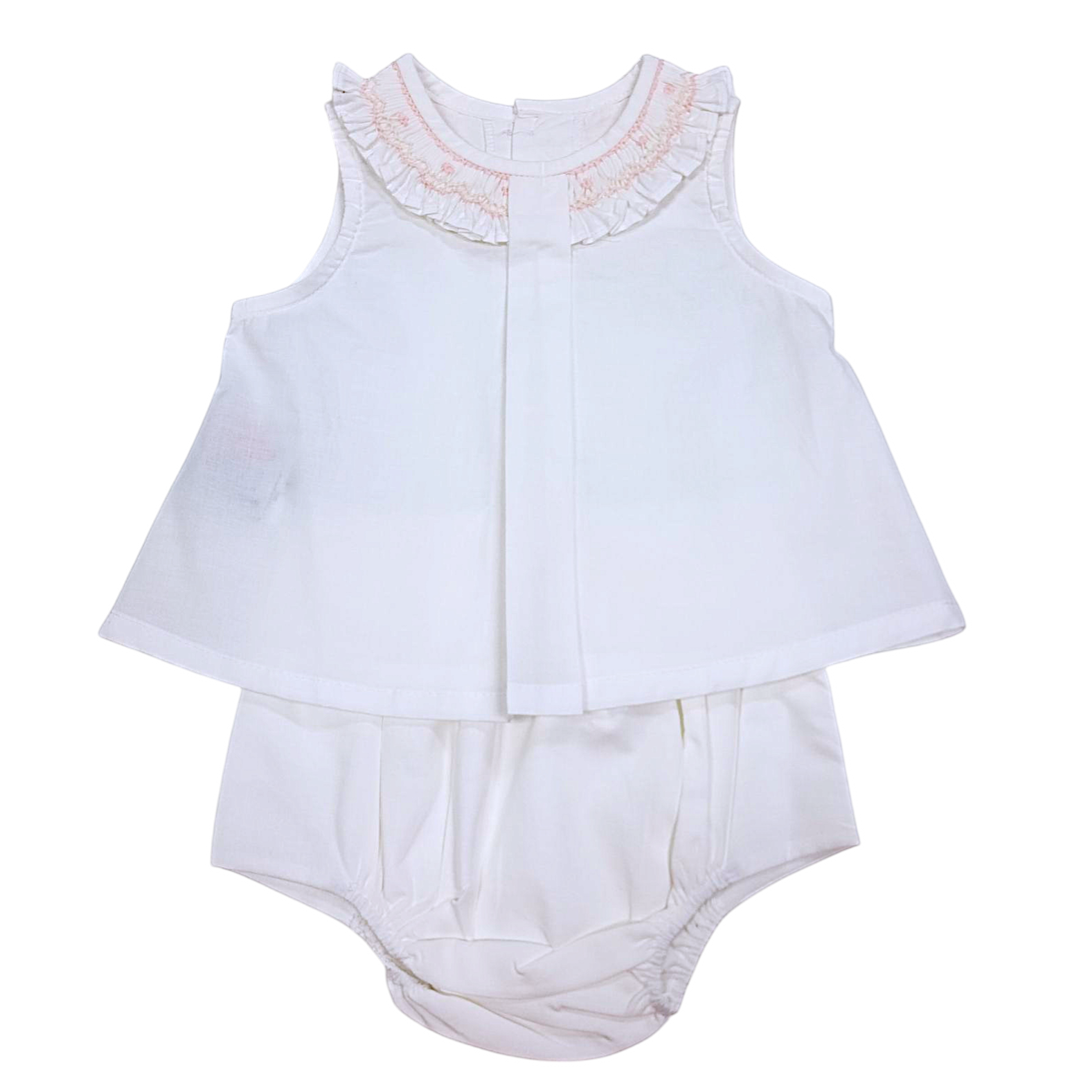 Alice Bloomer Set - White - Born Childrens Boutique
