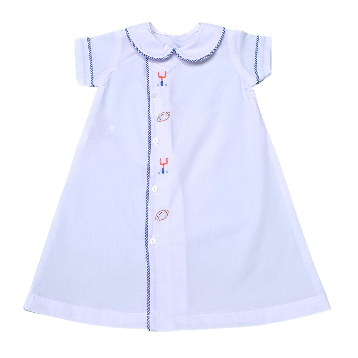 Tiger Navy/Orange Daygown - Boy - Born Childrens Boutique