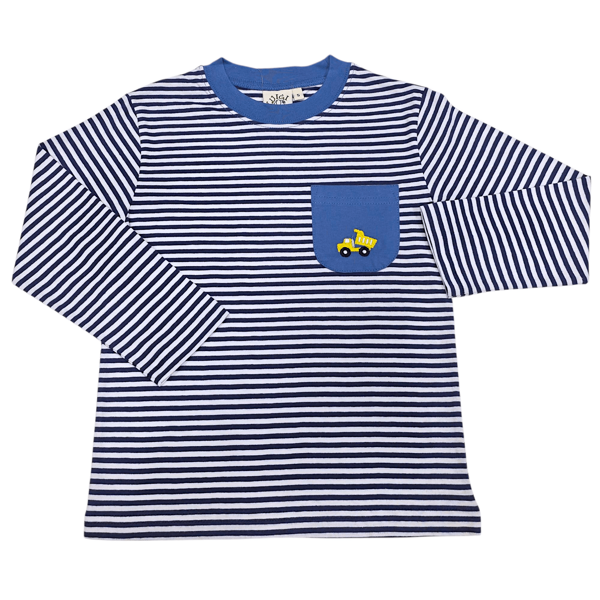 Dump Truck Pocket Shirt - Born Childrens Boutique