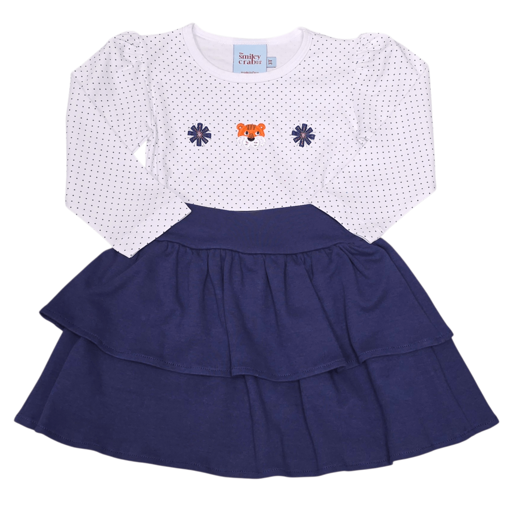 Girl Tiger Shirt - Born Childrens Boutique