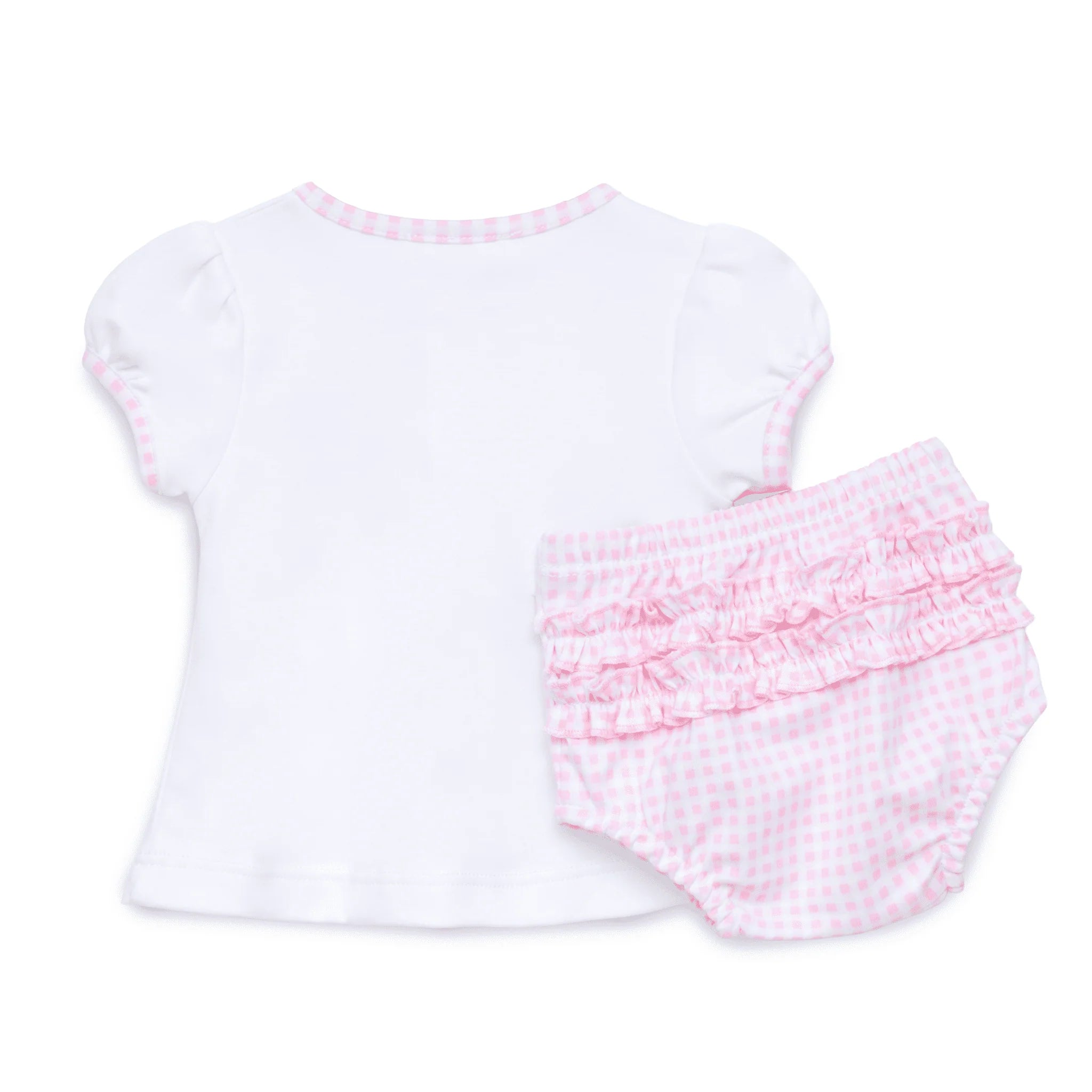 Silly Goose Diaper Set Pink - Born Childrens Boutique